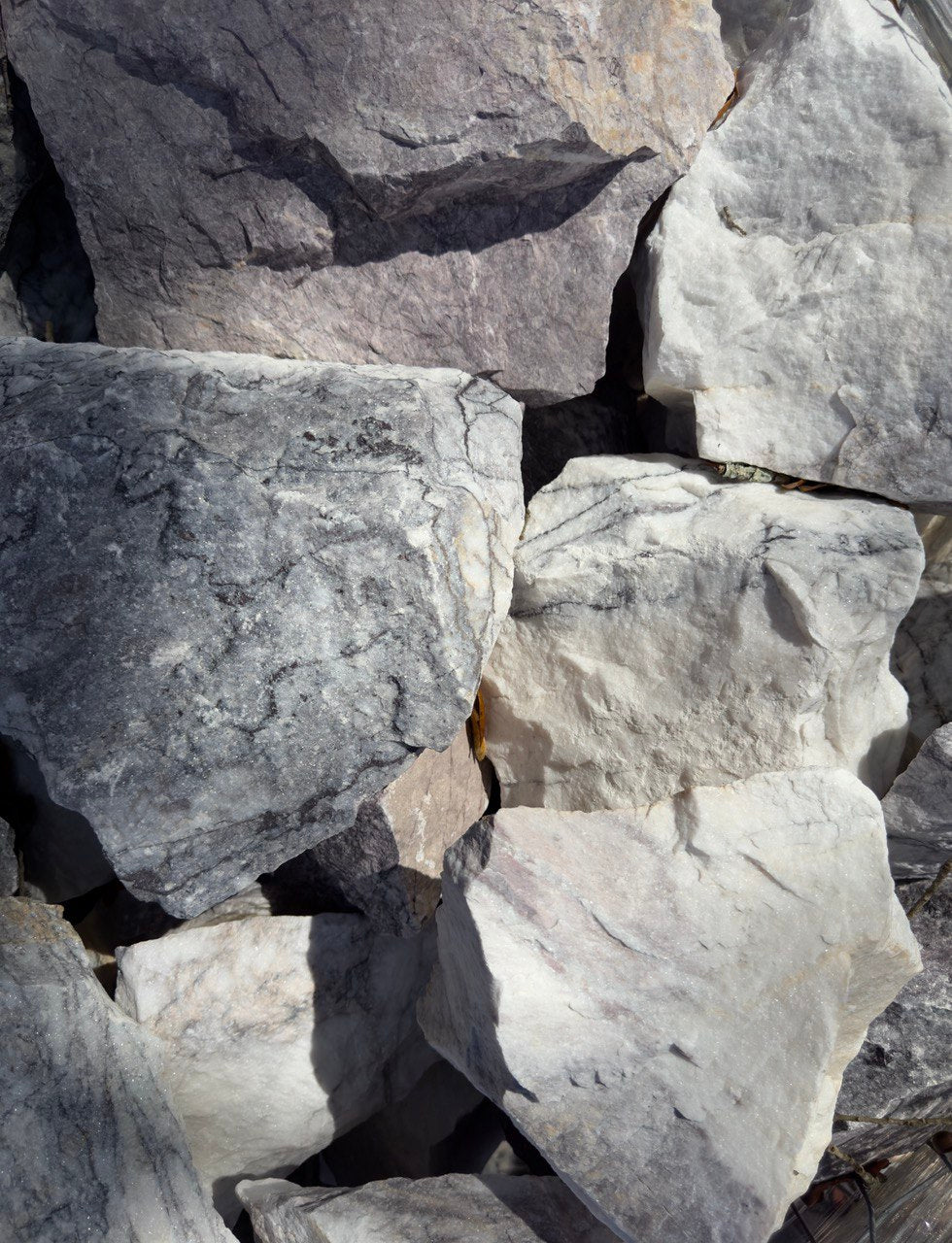 PURPLE MARBLE ROCKS (per pallet)
