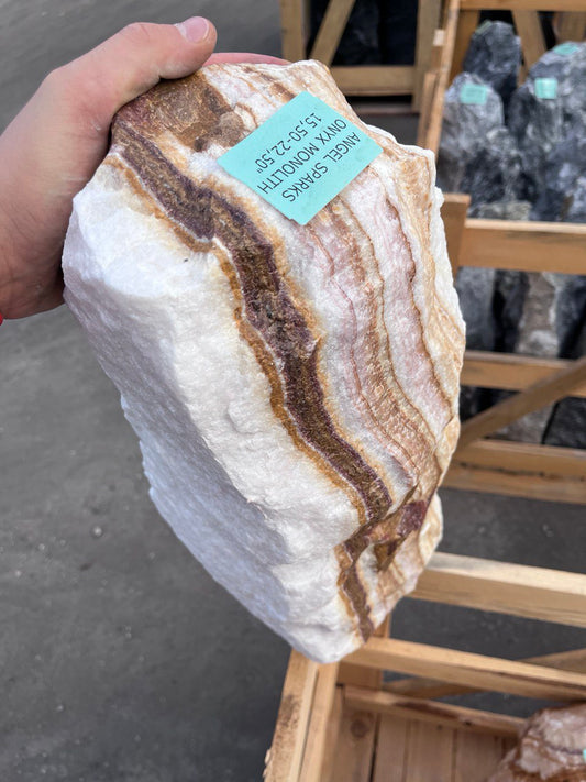 ANGEL SPARKS ONYX MONOLITHS (per piece)