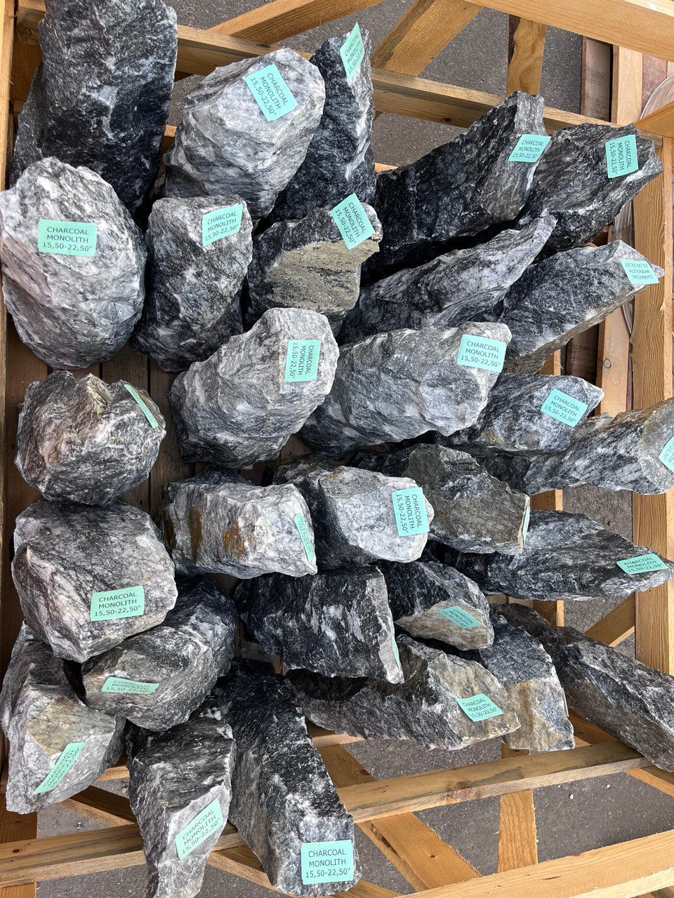 CHARCOAL MONOLITHS (per piece)